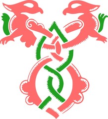 Russian ornamental pattern