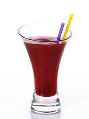 frozen red fruit juice