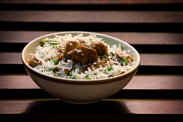 Risotto of Rice and mushroom