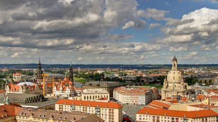 Fototapeta premium Neumarkt Dresden
