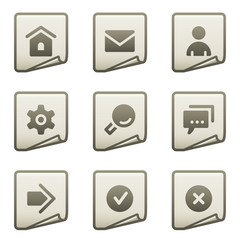 Basic web icons, document series