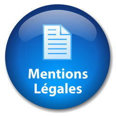 Bouton Web MENTIONS LEGALES (conditions générales loi juridique)
