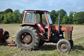 Obraz premium vintage tractor