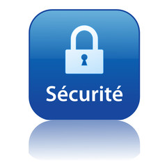 Bouton Web SECURITE (virus ok sécurité accès internet connexion)
