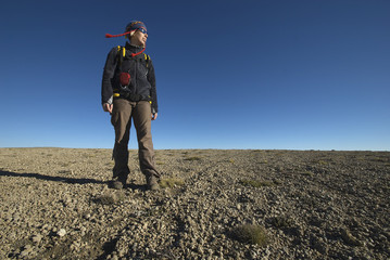 walking on planet earth