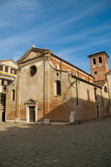 Fototapeta na wymiar James przez Kościół Orio w Wenecja, Włochy