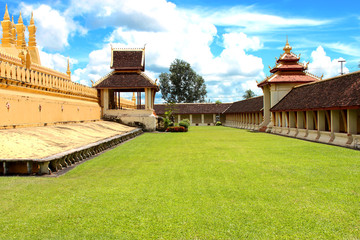 Lawn in Phra Tat Luang