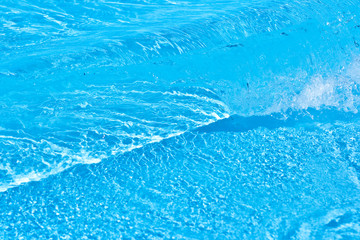 Beautiful clear water wave