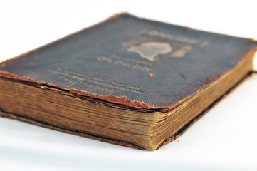 altes Buch - alter Dichter - Goethe