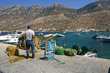 pêcheur,Grèce