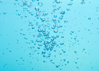 Fototapeta na wymiar Bubbles in water
