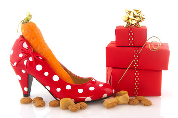 Adult shoe with carrot