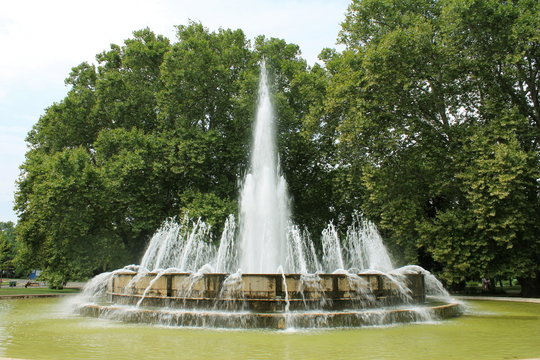 Musikbrunnen Margareteninsel Budapest