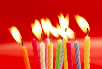 Geburtstagskerze