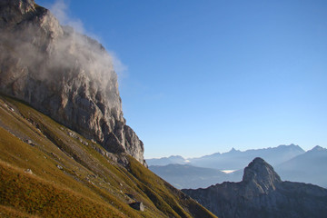 Randonnée dans le massif de la Tournette (Alpes)