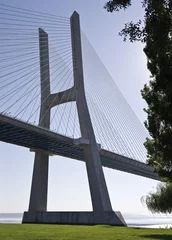 Photo sur Plexiglas Pont Vasco da Gama Vasco da Gama Bridge
