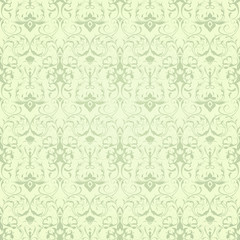 Light green Seamless wallpaper pattern