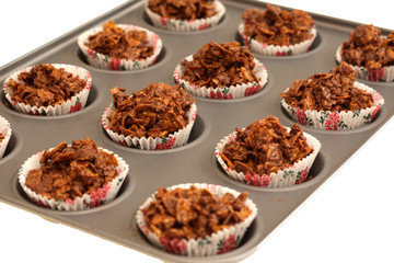 Chocolate Crispy Cakes