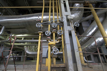 Industrial zone, Steel pipelines