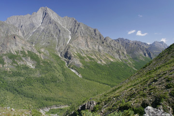 Fototapeta na wymiar Transbaikal mountains