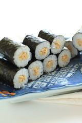 Japanese fermented soybeans sushi