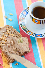 Meat paste made from liver