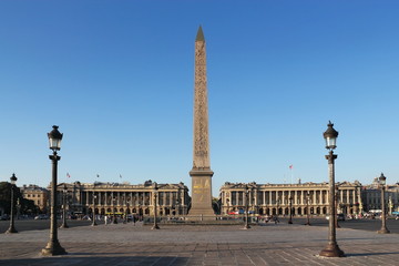 Place de la Concorde - obrazy, fototapety, plakaty