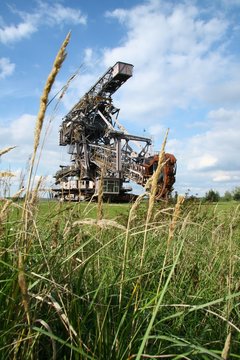 Ferropolis - Gr&auml;fenhainichen | Tagebau, Bergbau