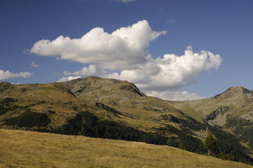 Fototapeta na wymiar Berge in den Sarntaler Alpen