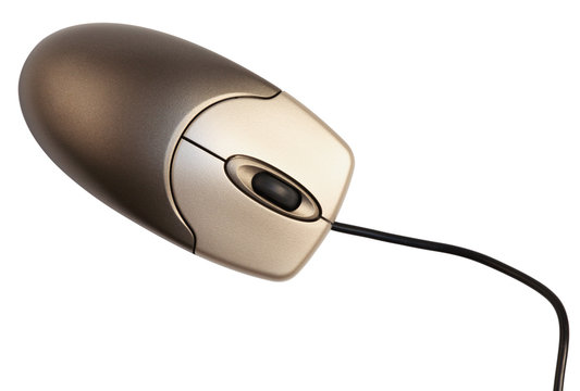 computer mouse,isolated on white