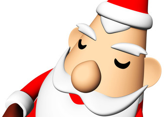 サンタクロース　アップ