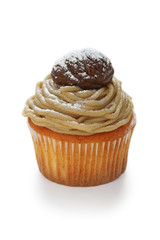 Mont Blanc aux Marrons , Chestnut Cream Cake