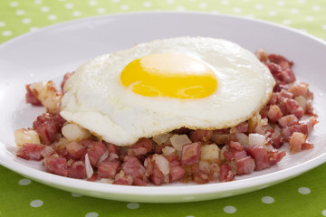 Corned Beef Hash and Egg