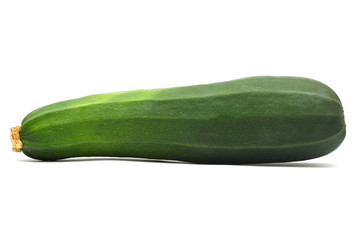 Zucchini isolated on white