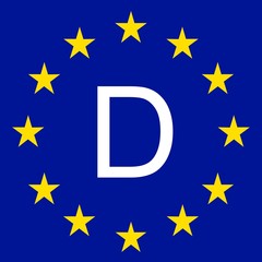D deutschland europa flagge