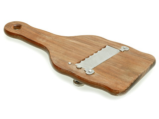 gourmet truffle slicer isolated on white