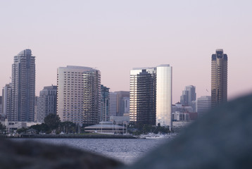 Sunset Skyline in San Diego