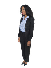 businesswoman - front view