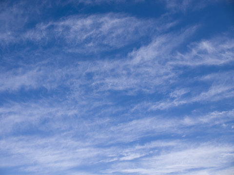 backgrounds - cloudy blue sky