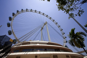 Fototapeta premium Singapore Flyer