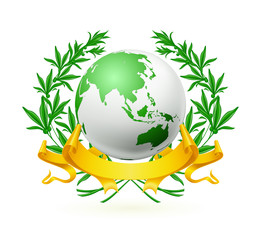 Globe Emblem