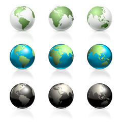 Globes set