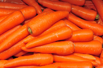 carrot in the market