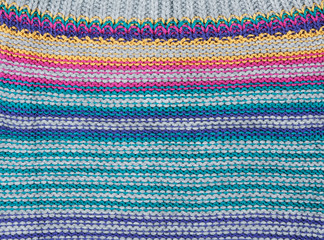 Obraz premium Background from knitted colors fabrics