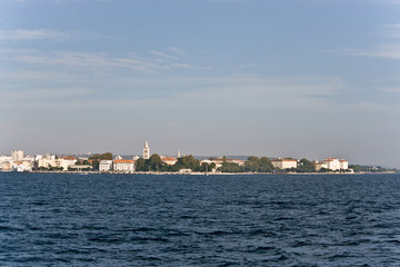 Fototapeta na wymiar Stare miasto w Zadarze, Adriatyk, Chorwacja