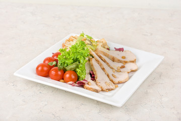 Tasty appetizer of meat