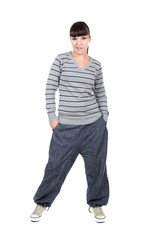 Fototapeta premium casual woman