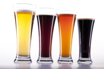 colored beer