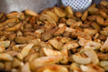 fried potatoes