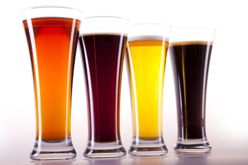 colored beer